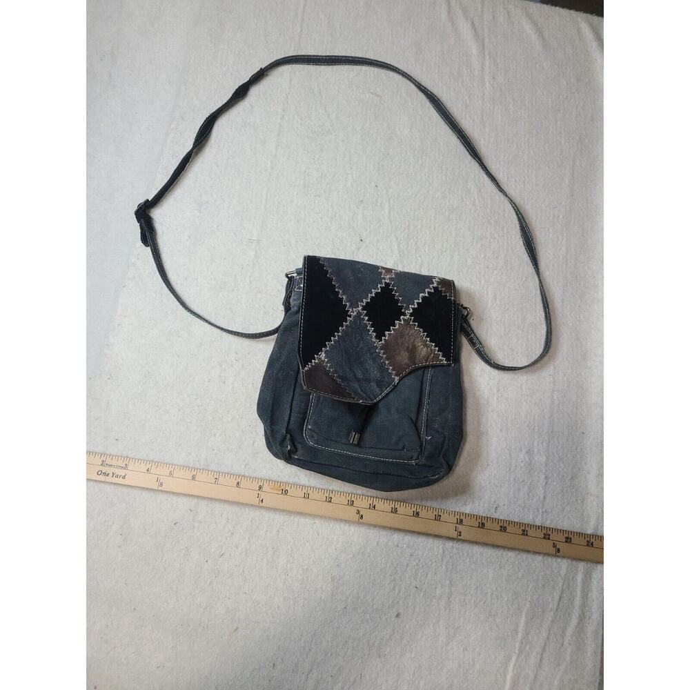 Mona B Patchwork Crossbody Bag - image 2